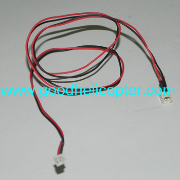 Wltoys Q333 Q333-A Q333-B Q333-C quadcopter drone parts LED connect wire plug (Red-Black wire)